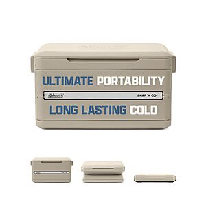 35-Quart Coleman Snap 'N Go Collapsible Hard Cooler (Multiple Colors) $149.99 + Free Shipping
