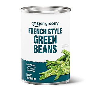 14.5-Oz Amazon Grocery French Style Green Beans $0.73 w/ S&S + Free Shipping w/ Prime or on $35+