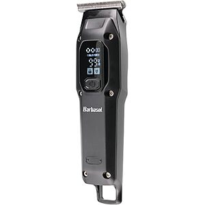 Barbasol Men's T-Blade Rechargeable Hair & Beard Trimmer w/ 6 Guide Combs, LED Display & Travel Bag $17.99 + Free Shipping w/ Prime or on $35+
