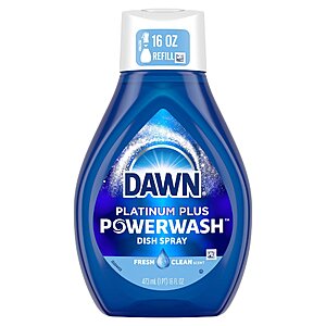 $2 WM CASH + Dawn Powerwash Spray Refill, Dish Soap, Fresh, 1 Refill