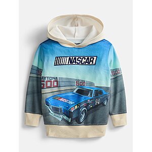 NASCAR Boys Sublimated Embroidered Logo Hoodie, Sizes XS