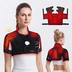 GeerDuo Cordless Infrared Red-Light Therapy for Neck and Shoulders $53.19 AC