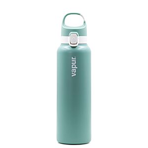$5.53: Vapur Chill Double Wall Insulated Reusable Water Bottle With Lockable Lid, 20 Ounce, Sea Glass Green at Amazon