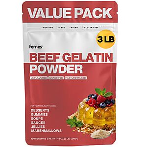 Fernes Beef Gelatin Powder 3lbs