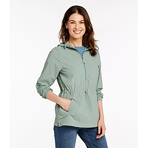 L.L.Bean Women's Light & Airy Anorak $29.99