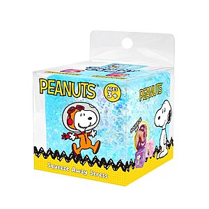 Peanuts Snoopy & Friends Squishy Cube Sensory Fidget Toy (Assorted) $4.98 + Free Store Pickup at Lowe's or Free Shipping on $35+
