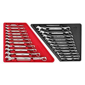 Milwaukee COMBO WRENCH SET - SAE (11-Piece) and COMBO WRENCH SET - METRIC (11-Piece) $119