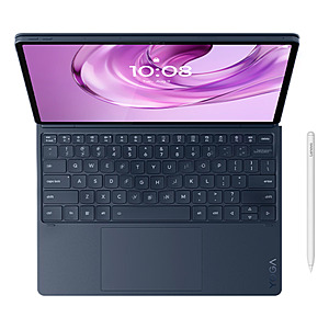 Lenovo Yoga Tab Plus Gen 2 Tablet - Snapdragon 8 Elite, 12GB LPDDR5X, 256GB, 13" 3.8K 144Hz display, includes keyboard and Pen Pro 2 - $684 $683.99