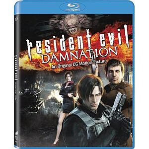 Resident Evil: Damnation Blu Ray $9.99 Amazon.com