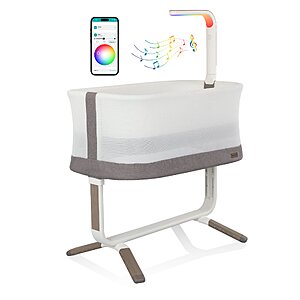 Evenflo Cora 3-Level Adjustable Bassinet (Truffle Taupe)