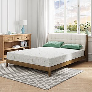 $99/$159/$199  FS Walmart by Arctus 8" Twin-Q-King Mattress, 8 inch Gel Memory Foam Mattress in a Box, Medium