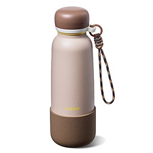 18-Oz  Carote Double Wall Insulated Stainless Steel Water Bottle with Straw Lid (Brown)  $7.98 + Free S&H w/ Walmart+ or on $35+