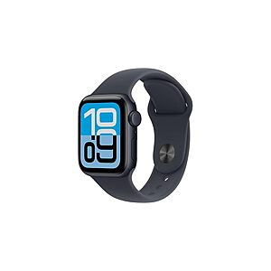 (NEW) Apple Watch SE 3 Smartwatch [GPS + Cellular] - Fitness and Sleep Trackers, Heart Rate Monitor, Always-On Display, Water Resistant $259.99