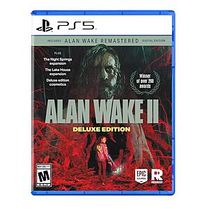 $29.83* | Alan Wake 2 Deluxe Edition (PS5) at Amazon
