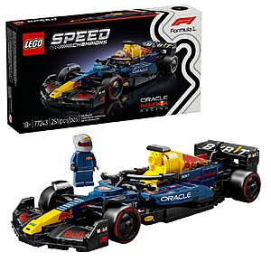 251 Pcs LEGO Speed Champions Oracle Red Bull Racing RB20 F1 Race Car Model Set (77243) $15.39 at Target