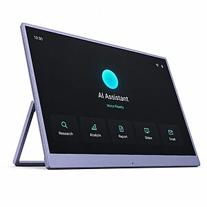 Vaimi AI Companion Hub 15.6 in Voice AI Assistant for Work and Life | Voice-first desktop companion $299