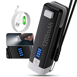 3 in 1 Mini Bag Sealer, USB C Rechargeable Chip Bag Sealer Heat Seal, Bag Sealer Heat Seal with Cutter $9.89
