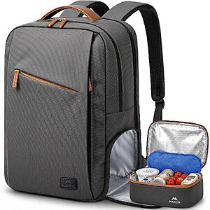 Prime Members: MATEIN Men's 15.6" Laptop Backpack w/ Insulated Lunch Compartment $19.99 + Free Shipping