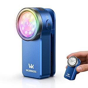 Wurkkos HD03 680-Lumen EDC Clip Flashlight w/ Spotlight, Floodlight & RGB $14.03 + Free Shipping w/ Prime or on $35+