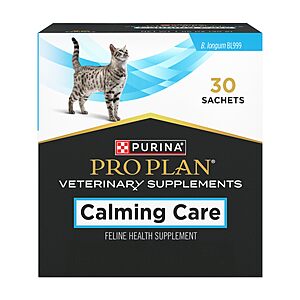 Purina Pro Plan Supplements Calming Care, Behavior Support for Cats, 30 ct $23.79
