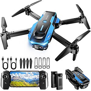 RELIDOL X62 FPV Foldable RC Drone w/ 1080P Camera $19.97 + Free Shipping w/ Prime or on $35+