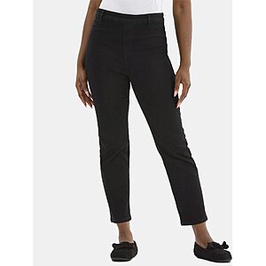 Time and Tru Women's High Rise Straight Leg Jeggings, 27.5" Inseam, Sizes XS-XXL from $6.40