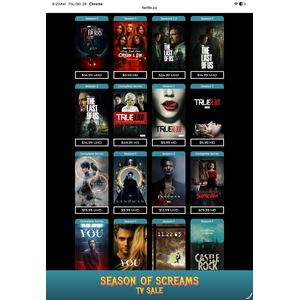 Fanflix Season of Screams TV Sale plus Extr 10% Off with code COUNTDOWN10