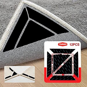 Amazon - Tiumso 12-Pc Rug Gripper Set $5.49 w/ Code
