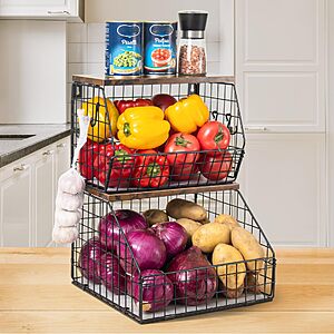 Mefirt Fruit Basket for Kitchen - $22.16 After coupon