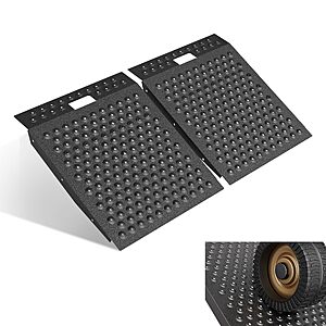 29" x 48" Shed Ramps (2 pc), 1500LBS Heavy Duty Loading Ramp - All Time Low $116.99