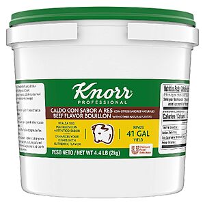 4.4-Lb Knorr Professional Caldo de Res Beef Bouillon Powder $9.94 w/ S&S + Free Shipping w/ Prime or on $35+