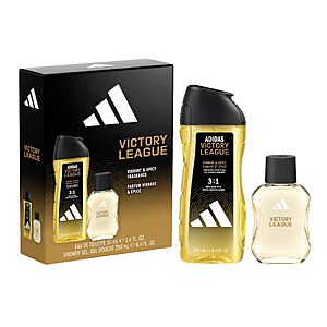 adidas Victory League Giftset including Eau de Toilette (1.6fl oz.) and Shower Gel (8.4fl oz.), For Him $9.99