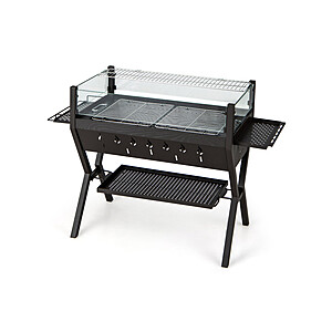 Costway Barbecue Charcoal Grill with Wind Guard Seasoning Racks $90 + Free Shipping