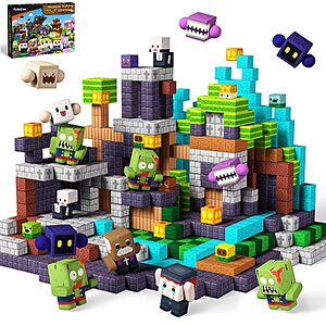 GobiDex 108-Piece Magnetic Blocks Building Set w/ 8 Magnetic Action Figures $14.99 + Free Shipping w/ Prime or on $35+