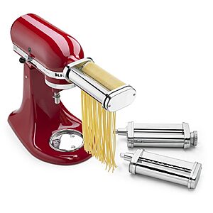 KitchenAid KSMPRA 3-pc Pasta Roller/Cutter Set for KitchenAid Stand Mixers $179.95
