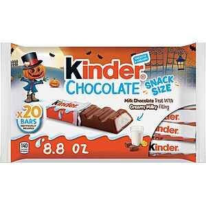 8.8-Oz Kinder Chocolate Snack Size Milk Chocolate