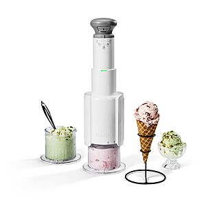 Cuisinart Electric Ice Cream Maker, FastFreeze MAX, 5-in-1, 2 Pint Cups $105.99