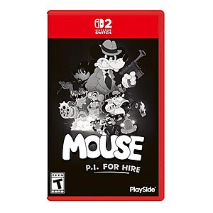 $34.99* | Mouse: P.I. For Hire (Switch 2) at Amazon