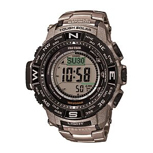 Casio Men's Pro Trek PRW-3500T-7CR Tough Solar Triple Sensor Digital Sport Watch $387.92