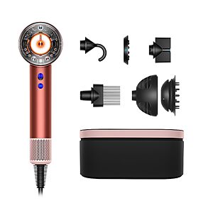 Dyson Supersonic Nural™ Hair Dryer in Strawberry Bronze and Blush Pink with Dyson-Designed Presentation $372.49
