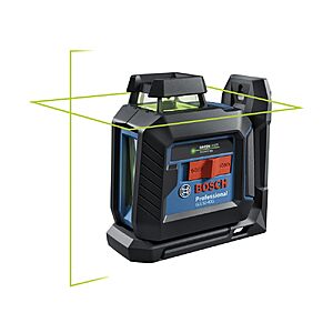 BOSCH PRO GLL50-40G Green-Beam Self-Leveling 360 Degree Cross-Line Laser $220.11