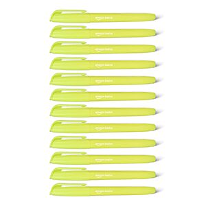 12-Pack Amazon Basics Chisel Tip Highlighters (Yellow or Blue) $4.91 + Free Shipping w/ Prime or on $35+