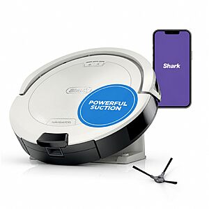 Shark Navigator Robot Vacuum, SmartPath Navigation, White, AV2120 $179.99