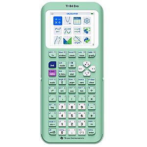 TI-84 EVO Graphics Calculator /w Python @ $52.54
