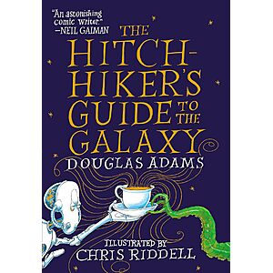 The Hitchhiker's Guide to the Galaxy: The Illustrated Edition (Kindle Edition) $1.99