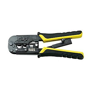 Klein Tools Ratcheting Modular Crimper/Stripper $26.99 + Free Shipping w/ Prime or $6 Fee per Order
