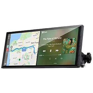 LAMTTO 9.26" Wireless CarPlay & Android Auto Car Screen w/ Backup Camera $55.99 + Free Shipping