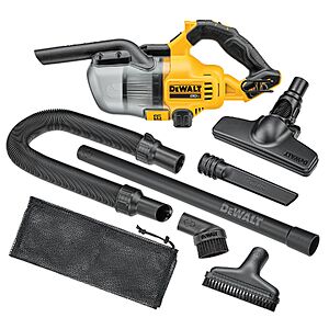 DEWALT 20V MAX Cordless Dry Hand Vacuum w/ HEPA Filter (DCV501HB, Tool Only) $99 + Free Shipping