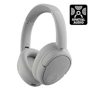 JLab JBuds Lux ANC Over-Ear Wireless Active Noise Cancelling Headphones (Cloud White or Graphite) $39.99 + Free Store Pickup at Best Buy