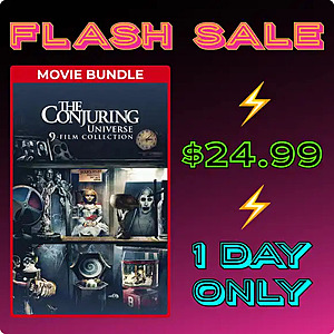 Conjuring Universe 9-Film Digital Collection $22.5